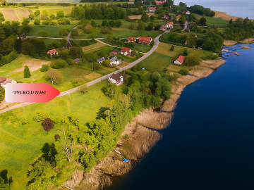 Piękne działki nad jeziorem Pile w Piławie