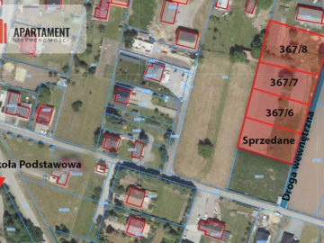 Działki budowlane w Oleszne, gm. Łagiewniki