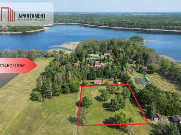 Działka rekreacyjna blisko lasu i jeziora