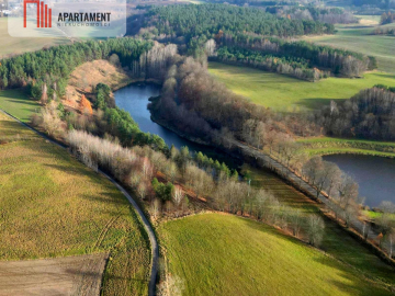 Unikalna działka 3,76 ha z własnym jeziorem!