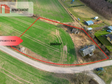 Działka w cichej i spokojnej okolicy