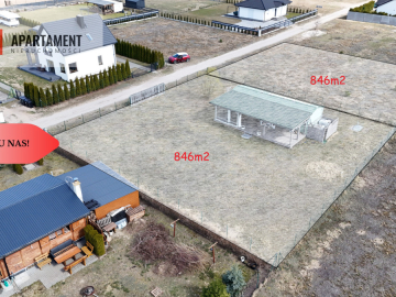 * 2 działki z WZ z domkiem - Jezioro Wąsosz