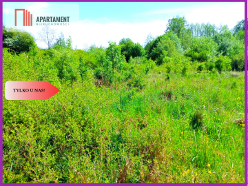 Piękna działka 150 m od Brdy