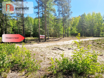 Działka budowlana otoczona lasem. Tylko u nas !!!