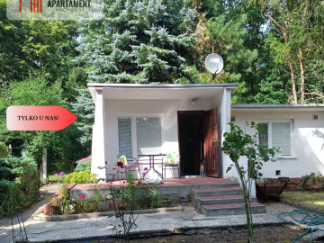 Działka  z Kw las, jezioro, domek