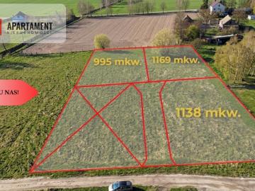 Tylko u Nas! 3 działki budowlane pod lasem.