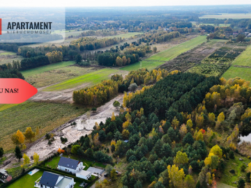 Działka z własnym lasem pod Łodzią!