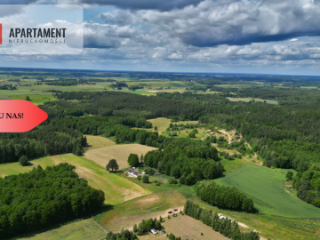 Duża działka z wz oraz mediami przy lesie...piękni