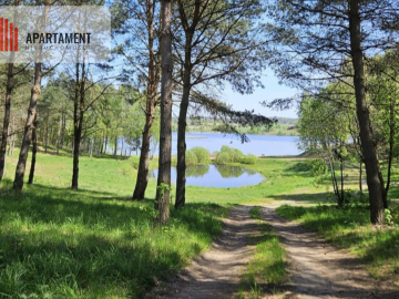 Działki wśród natury las jezioro plaża staw Miastk