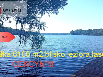 Działka Cekcyn obok lasu, jezior ,budowlana !