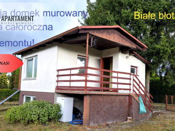 Działka ROD ,domek do remontu  Białe Błota