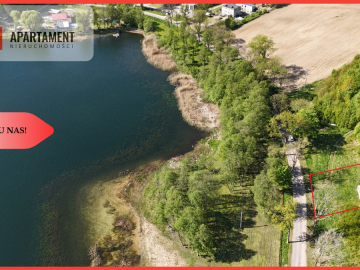 Działka z widokiem na jezioro