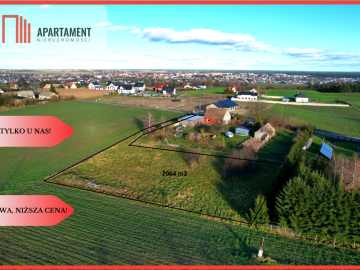 Do końca kwietnia nowa cena!Działka budowlana!!