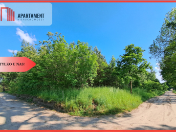 Zadrzewiona działka blisko Zalewu Koronowskiego