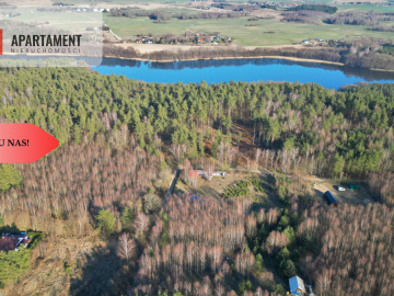 dwie działki po 1522m2 NAD JEZIOREM