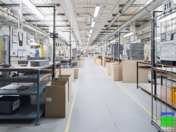 Teofilów - hala 5640 m2 z biurami 470 m2, parter