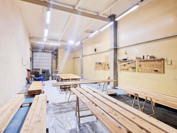 Widzew - do wynajęcia hala 214 m2 al. Piłsudskiego