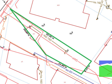 Widzew - działka usługowa o pow. 300 m2