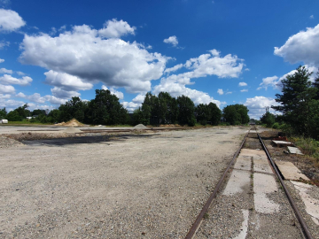Teren 3,93 ha z bocznicą kolejową woj. łódzkie