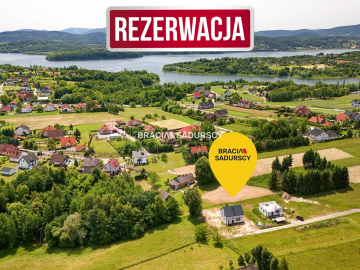 Dom z widokiem na Jezioro Dobczyckie.