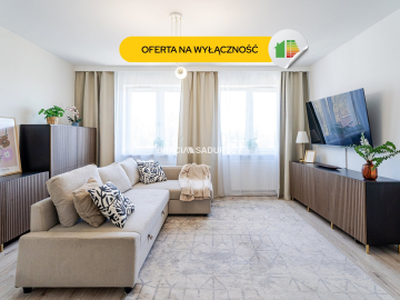 Bardzo słoneczne/3-pok.mieszkanie/2021r/garaż/62m2