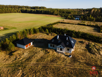 Dom 190 m² w stanie surowym – duża działka 5000 m²