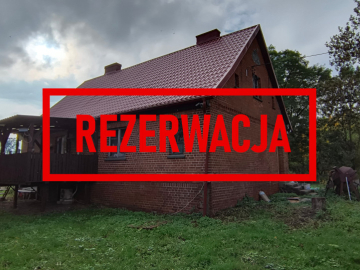 REZERWACJA Dom na wsi z dużą działką – Mątowy Małe