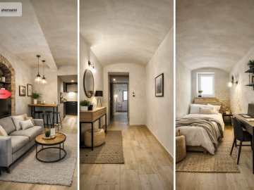 Nietuzinkowe 48 m2 - klimat loftu. Bory Tucholskie