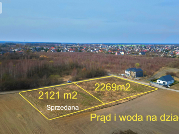 Działka budowlana w spokojnej okolicy!