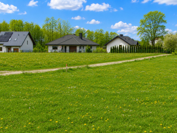 Działka budowlana 1000 m2, Tołcze