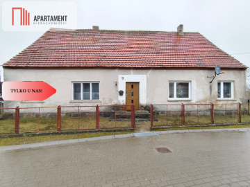 DOM Z DUŻĄ DZIAŁKĄ, DO REMONTU 3 KM OD JEZIORA!