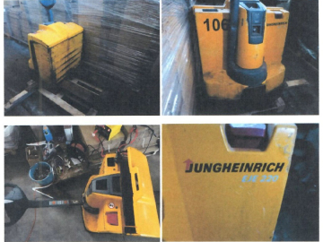 Syndyk sprzeda wozek paletowy JUNGHEINRICH EJE 220