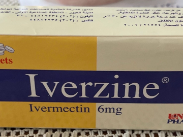 Iverzine, Iwermektyna, Ivermectin 24 tabletki po 6 mg