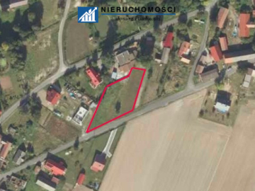 Działka budowlana 1656 m2 | Koźlice gm. Gaworzyce