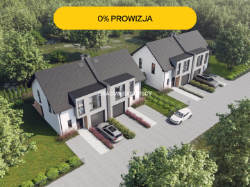  ZIELONKI dom bliźniak 114m2 z garażem!!!