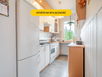 Przestronne 3 pokojowe  mieszkanie o powierzchni 61,40 m² - Kraków, ul. Halszki - Podgórze Duchackie.  
  
Mamy przyjemność zap