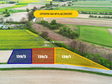 30 ar działek budowlanych, gm. Czernichów 