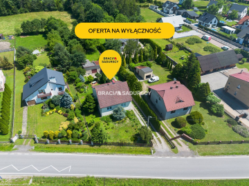 Dom z dużą działką budowlaną. Rzozów 87 arów.