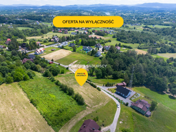 Działka widokowa w Byszynac 13 arów gm.Wieliczka