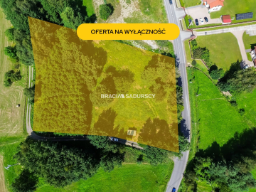 Marcyporęba | 3394 m² | Działka budowlana | Media 