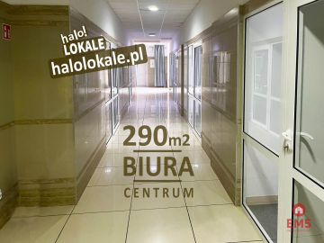 Powierzchnie biurowe 290 m2 Centrum