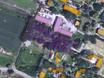Działka produkcyjno-usługo. Milejowice, Żórawina