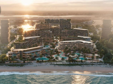 Apartamenty z prywatną plażą
