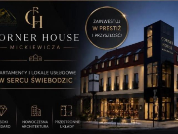 Corner House Mickiewicza 1 / Kawalerka/ 28,35 m2