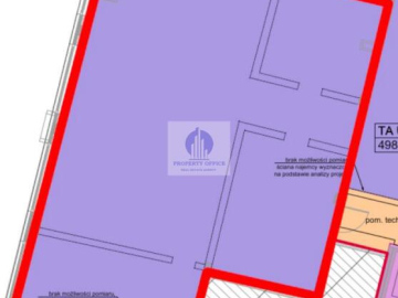 Ursynów : lokal handlowo-usługowy 129,37m2 do wynajęcia