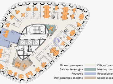 Włochy: umeblowany lokal biurowy 639m2 do wynajęcia