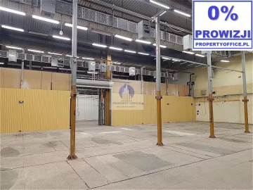 Bielany: magazyn 590,66 m2 do wynajęcia