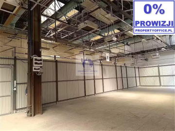 Bielany: magazyn 223,29 m2 do wynajęcia