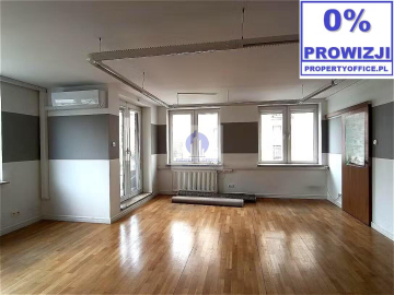 Mokotów: lokal biurowy 123,30 m2 do wynajęcia