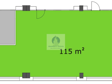 Włochy: lokal biurowy 126,50 m2 do wynajęcia